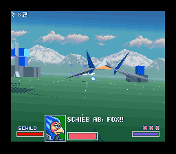 Starwing (Germany) In game screenshot
